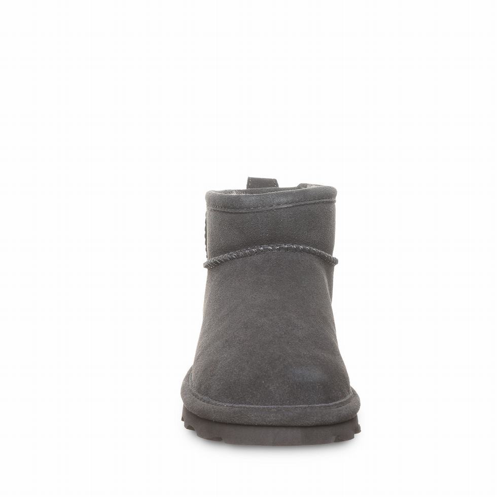 Botki Damskie Bearpaw Shorty Szare | TCW9353XL