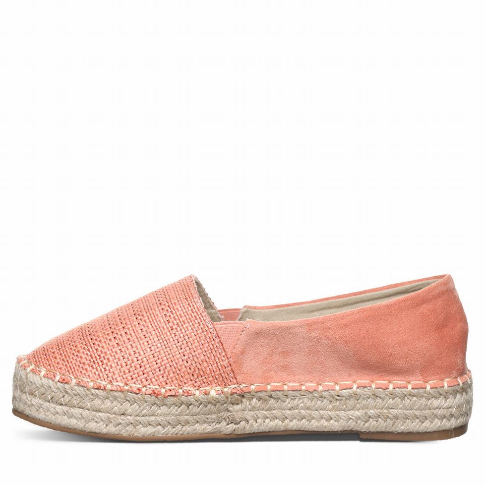 Espadryle Damskie Bearpaw Macchiato Różowe | UZK6521HT