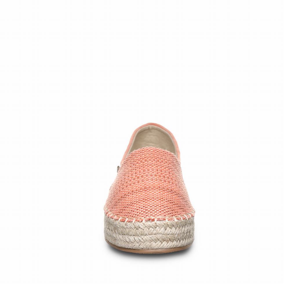 Espadryle Damskie Bearpaw Macchiato Różowe | UZK6521HT
