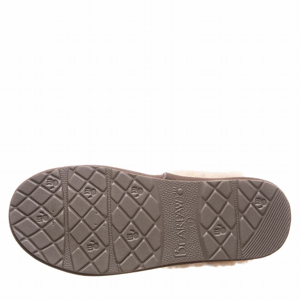 Kapcie Damskie Bearpaw Loketta Brązowe | DLF1594OA