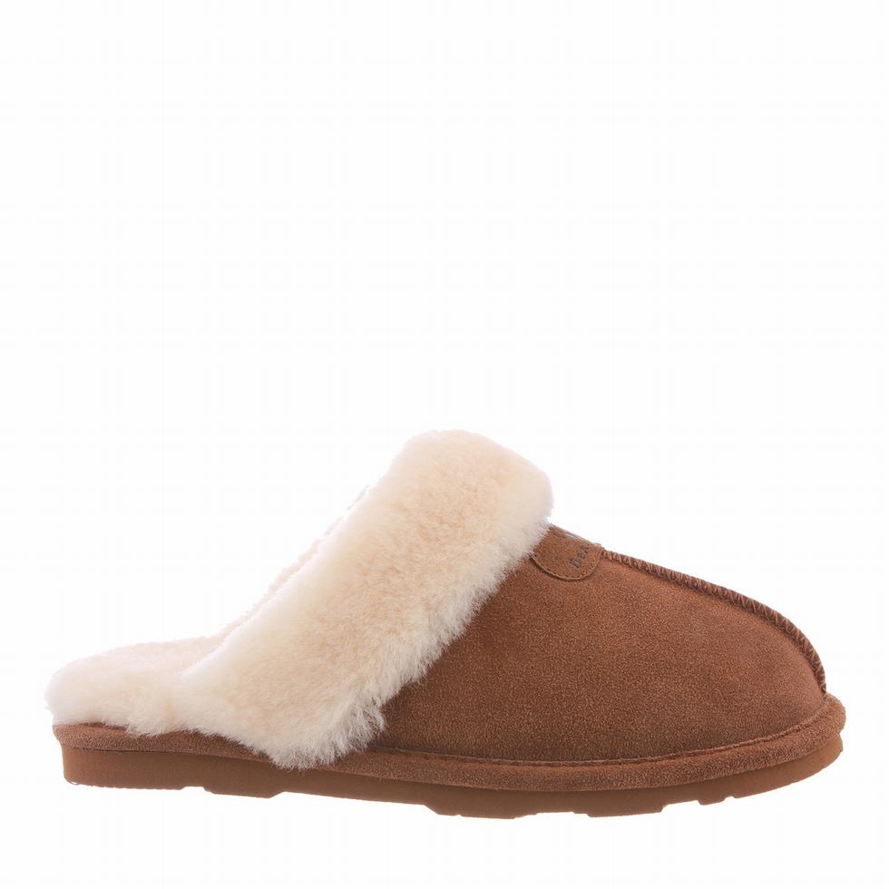 Kapcie Damskie Bearpaw Loki Brązowe | WYX7536LL