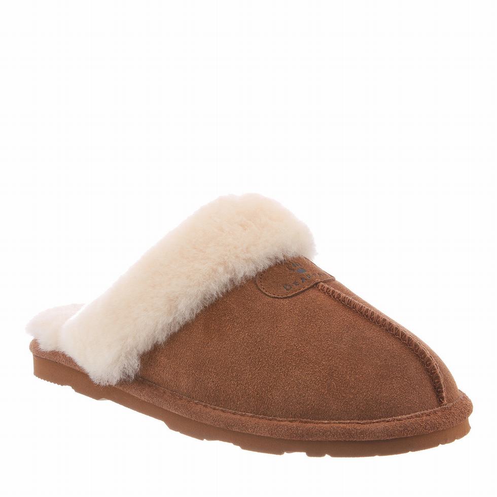 Kapcie Damskie Bearpaw Loki Brązowe | WYX7536LL