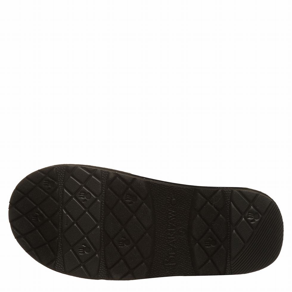 Kapcie Damskie Bearpaw Loki Vegan Czarne | UDU7536CI
