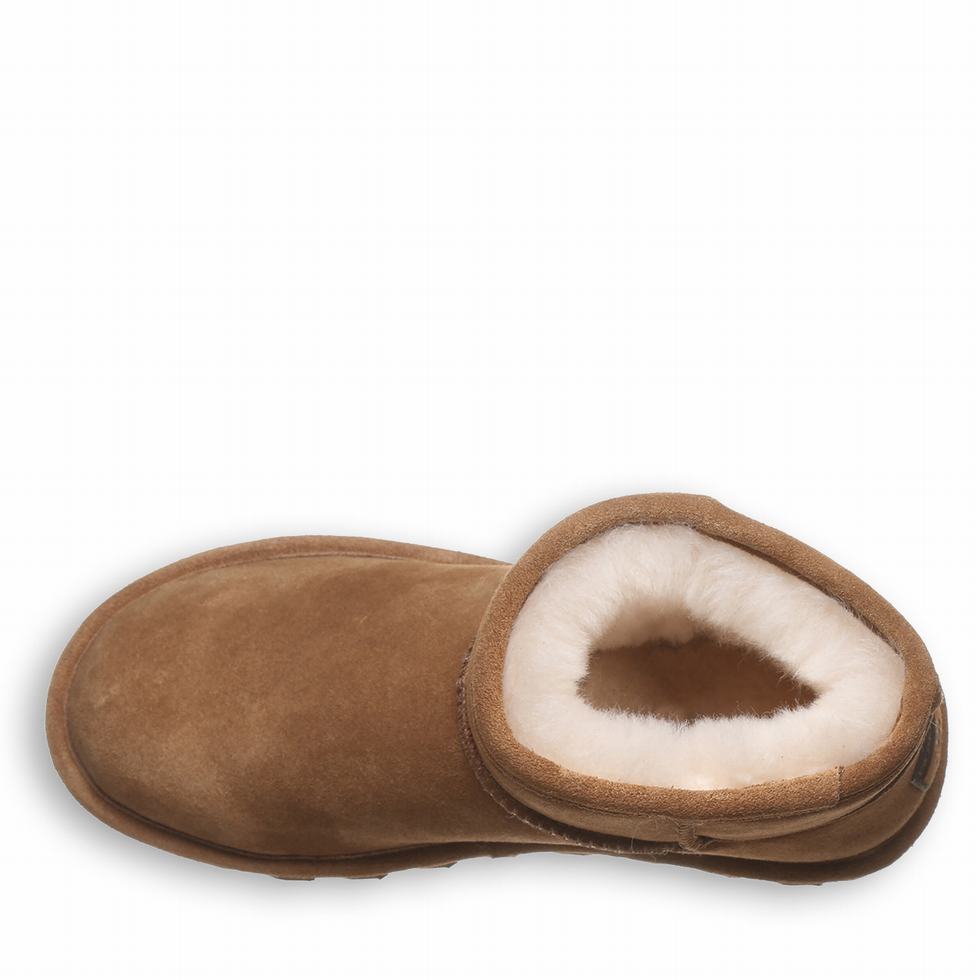 Kozaki Damskie Bearpaw Alyssa Wide Brązowe | NAH256CG