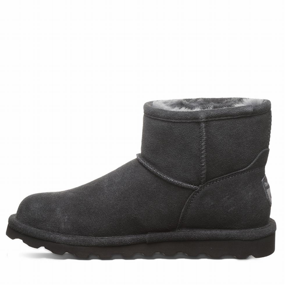 Kozaki Damskie Bearpaw Alyssa Wide Gray | QIC1384XD