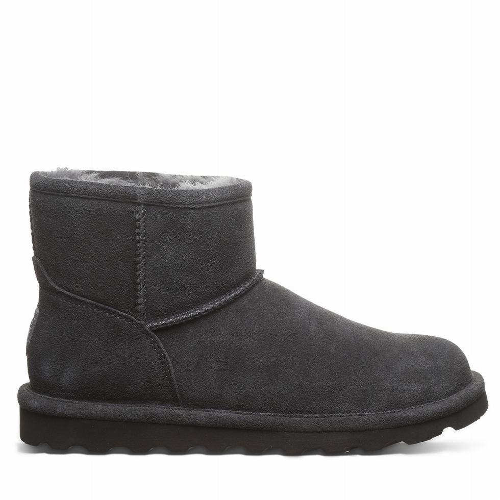 Kozaki Damskie Bearpaw Alyssa Wide Gray | QIC1384XD