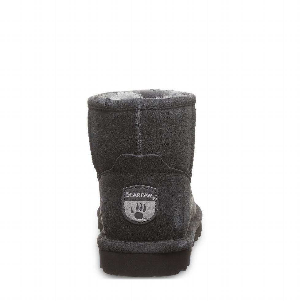 Kozaki Damskie Bearpaw Alyssa Wide Gray | QIC1384XD
