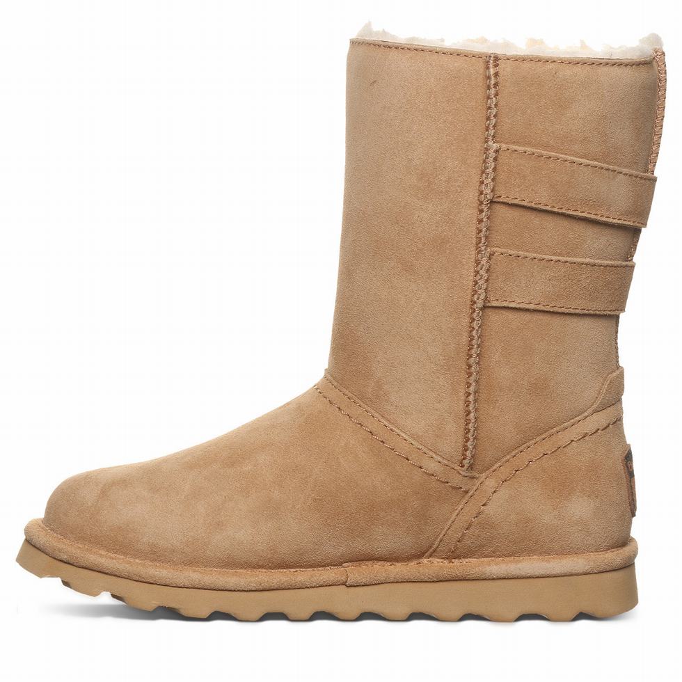 Kozaki Damskie Bearpaw Aurelia Brązowe | YHY361XO