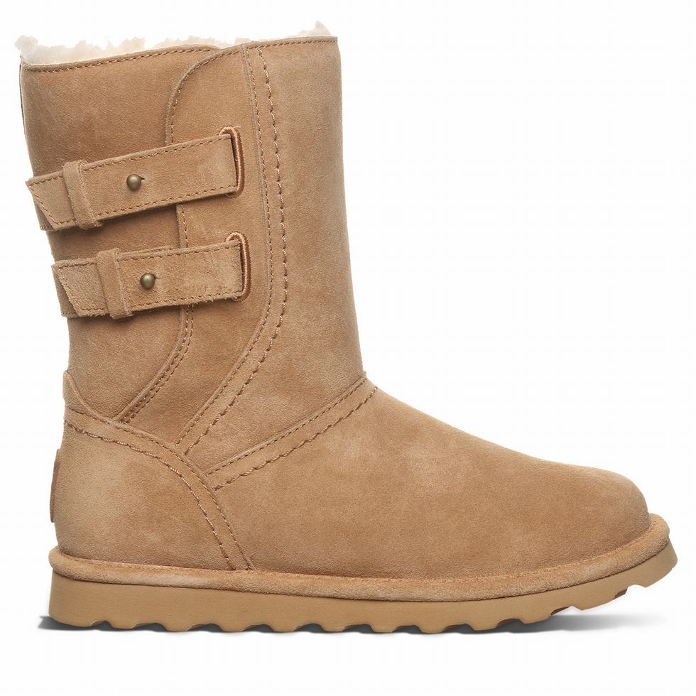 Kozaki Damskie Bearpaw Aurelia Brązowe | YHY361XO
