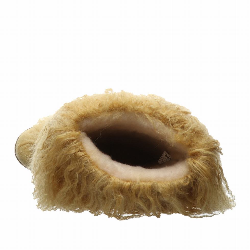 Kozaki Damskie Bearpaw Boetis Żółte | RPW2557OV