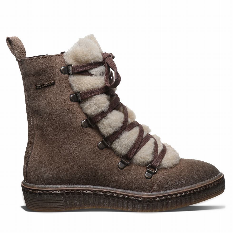 Kozaki Damskie Bearpaw Celeste Beżowe | IKE6942HJ