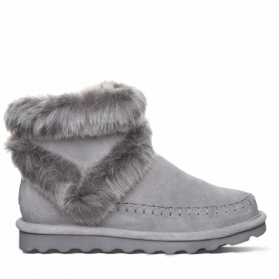 Kozaki Damskie Bearpaw Chloe Szare | CAN242GD