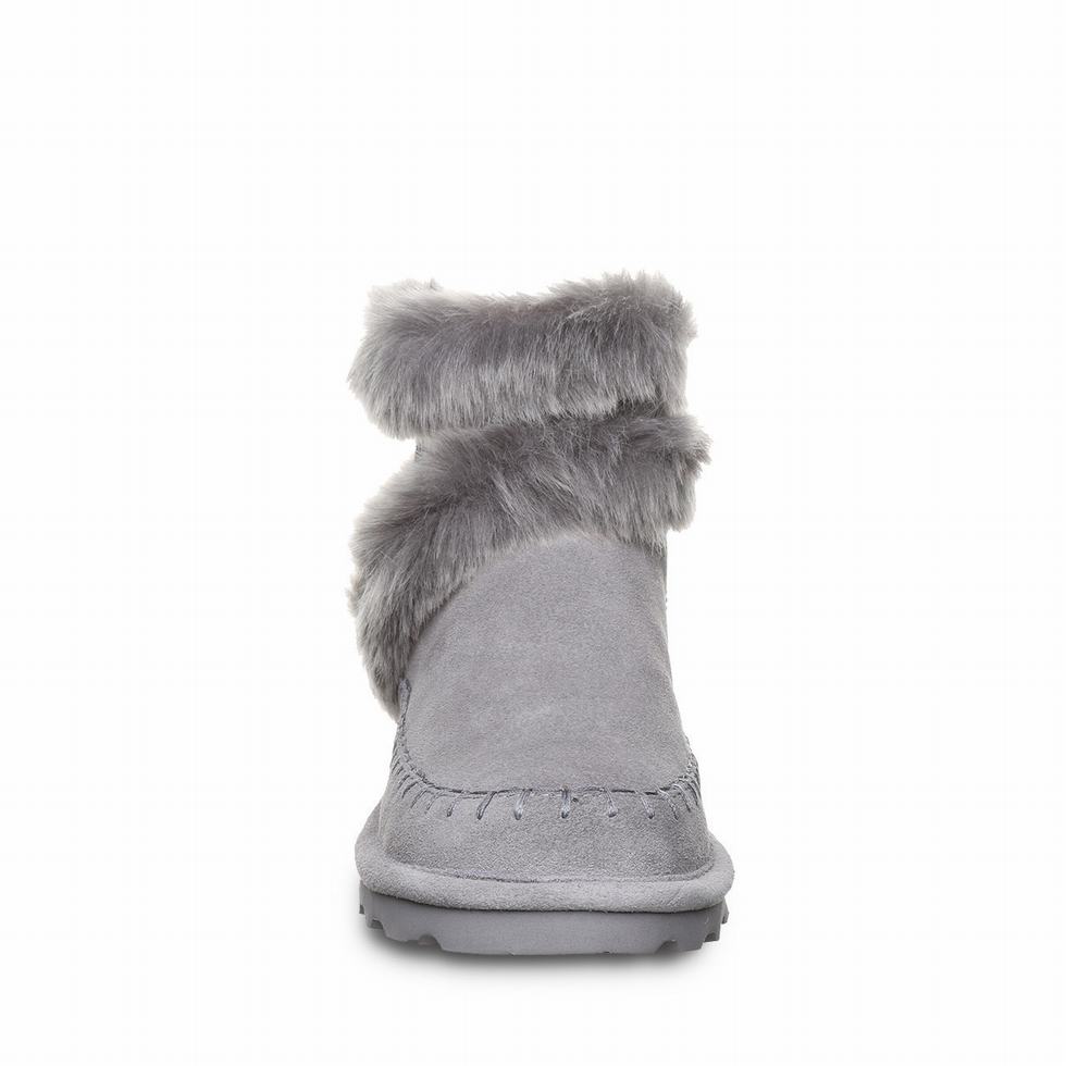 Kozaki Damskie Bearpaw Chloe Szare | CAN242GD