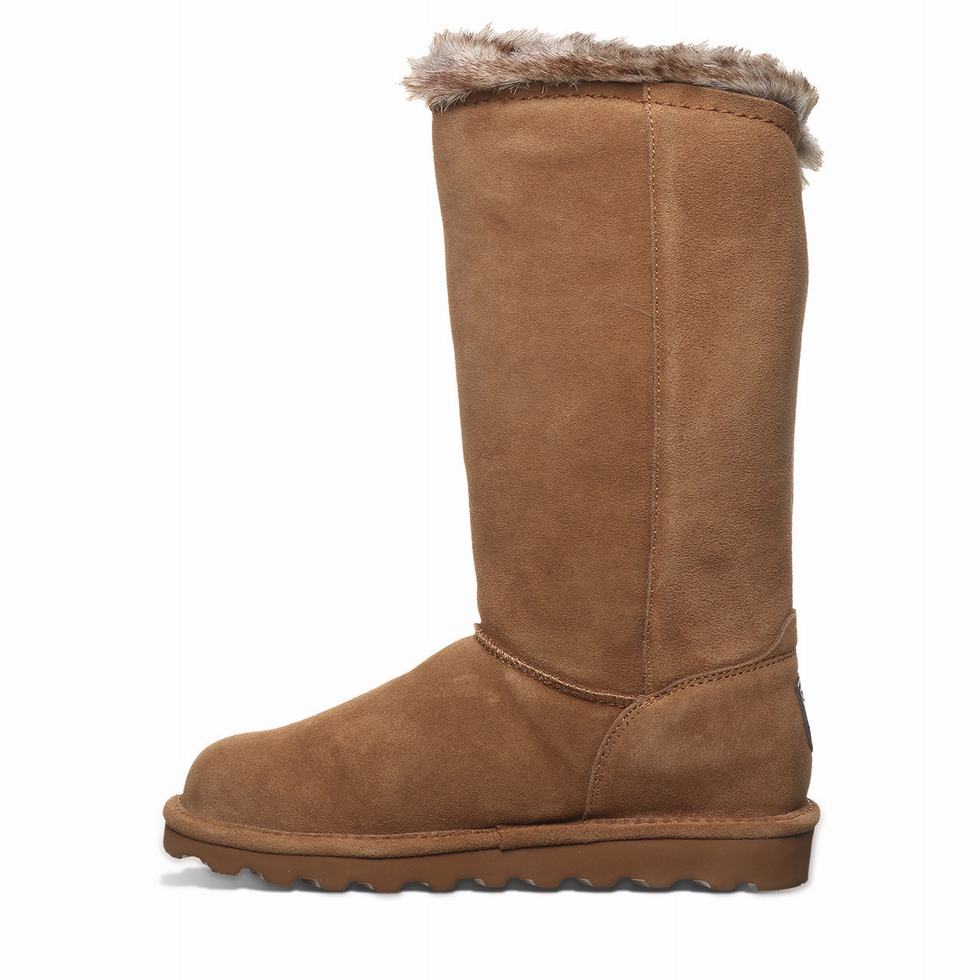 Kozaki Damskie Bearpaw Emery Brązowe | EAR1038LV