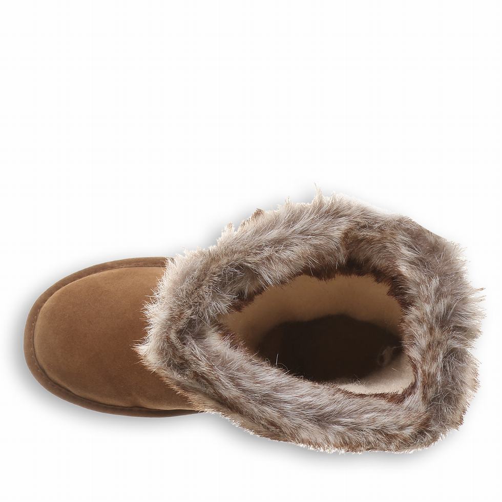 Kozaki Damskie Bearpaw Emery Brązowe | EAR1038LV