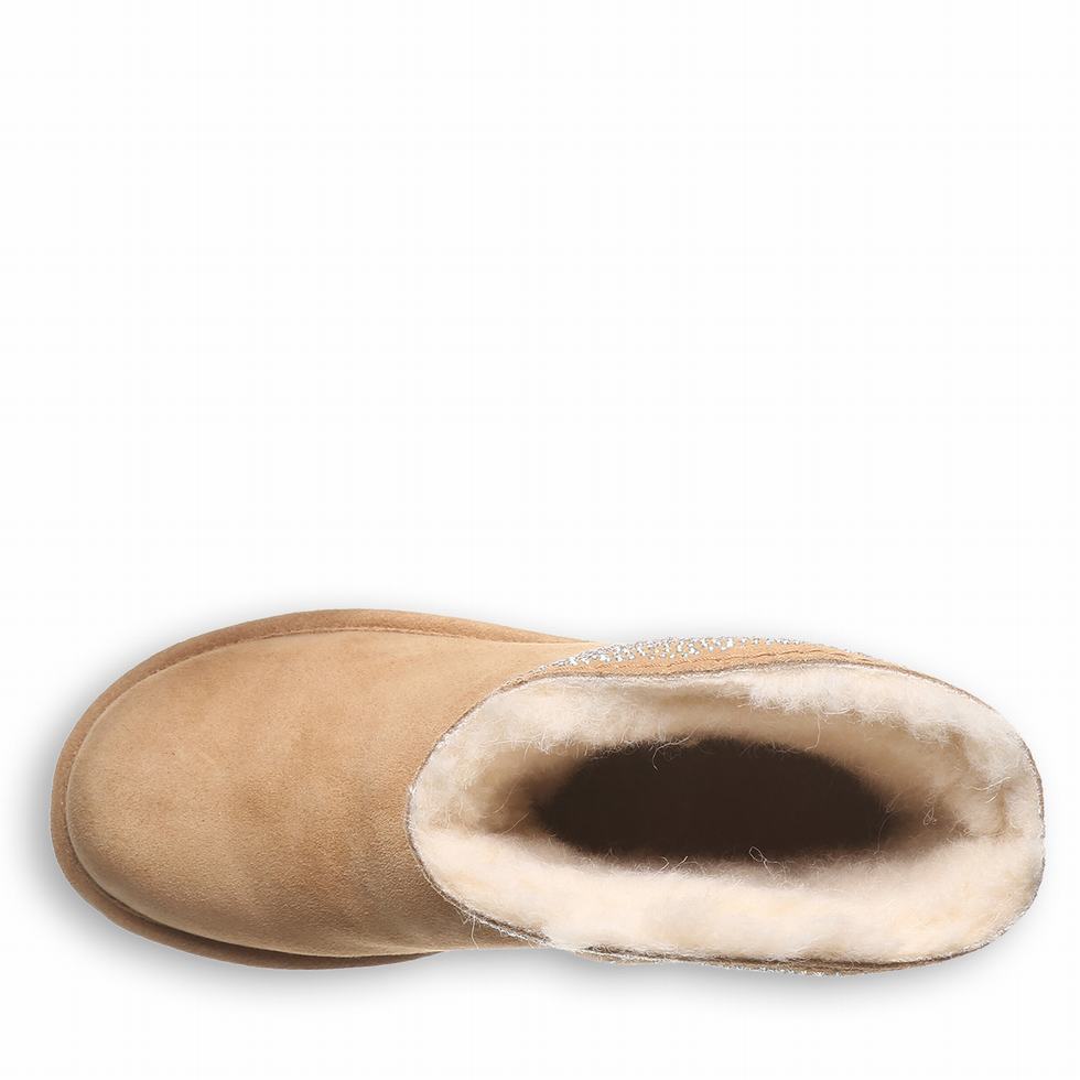 Kozaki Damskie Bearpaw Glam Platform Lo Brązowe | JNW8433MP