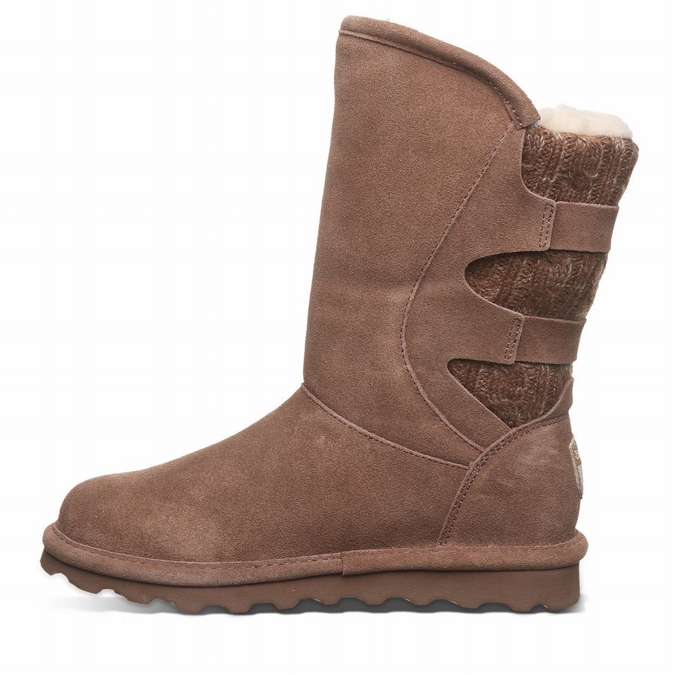 Kozaki Damskie Bearpaw Jenni Brązowe | SXT6353KP