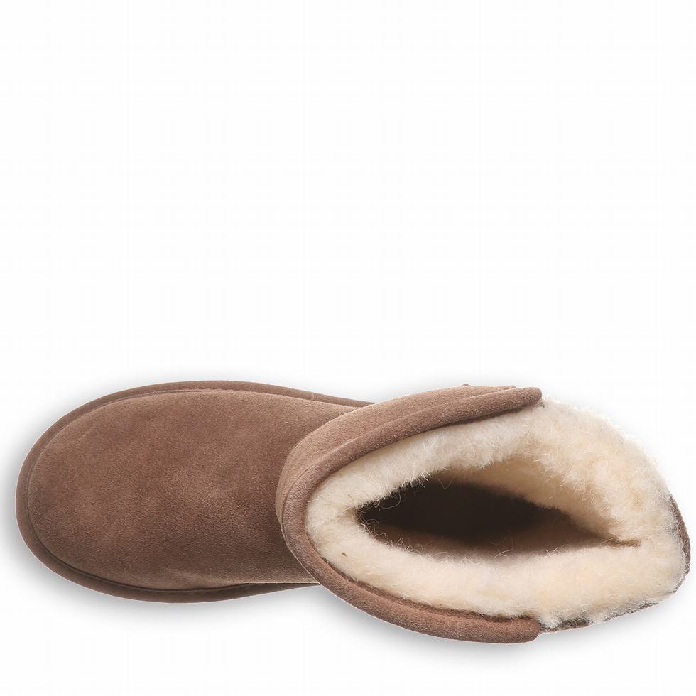Kozaki Damskie Bearpaw Jenni Brązowe | SXT6353KP