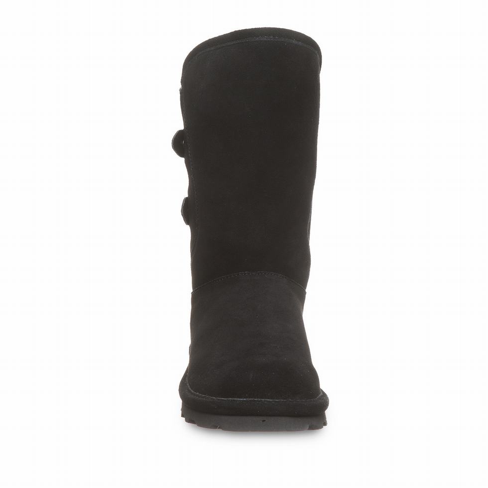 Kozaki Damskie Bearpaw Jenni Czarne | GTP5345NQ