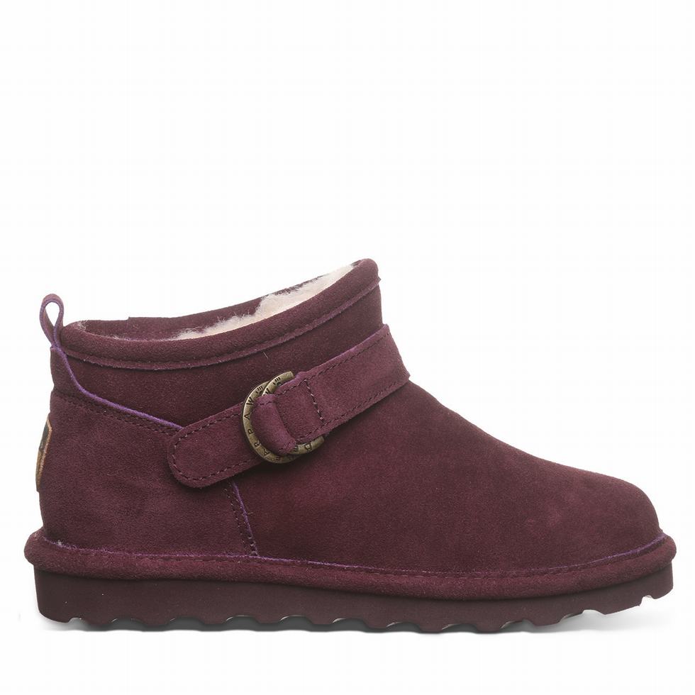 Kozaki Damskie Bearpaw Petite Fioletowe | BFP4667KN