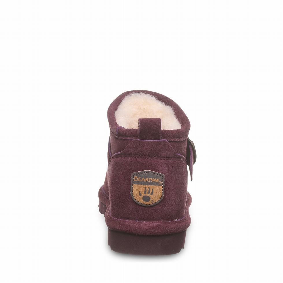 Kozaki Damskie Bearpaw Petite Fioletowe | BFP4667KN
