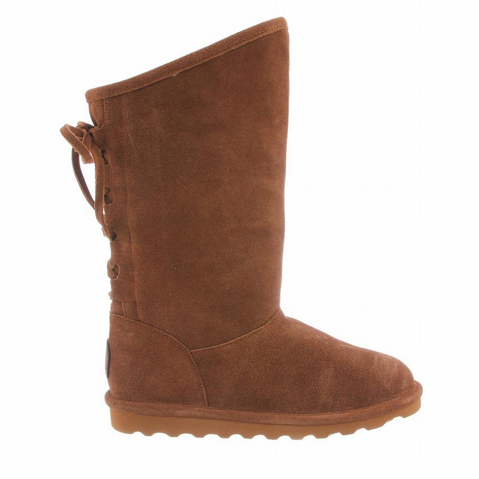 Kozaki Damskie Bearpaw Phylly Brązowe | KLY6164BS