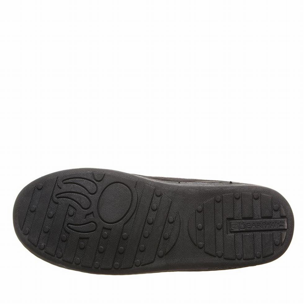 loafers Męskie Bearpaw Moc II Wide Czarne | GKK1418QB